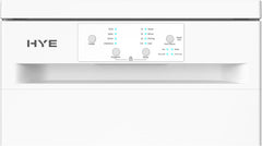 HYE Slimline Dishwasher, 45Cm Small Dishwasher, Freestanding Dish Washer with a White Finish, Compact under Counter Design, 9 Place Settings, 29-Minute Quick Wash, 4 Programs [2025]