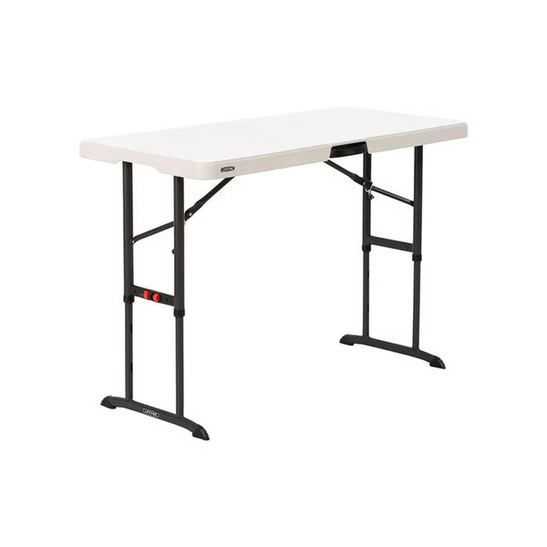 Lifetime 4Ft Adjustable Height Nesting Commercial Grade Table
