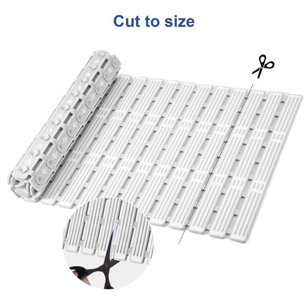 Bath Bathroom Mat Inside Shower Suction Shower Mat 90x40cm