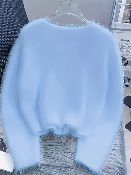 Premium Warm Faux Mink Sweater