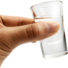 Heavy Base Shot Glasses - 25ml Shot Glasses Set for Alcohol, Vodka, Expresso, Tequila & Desserts - Durable and Reusable for Home, Bars & Party