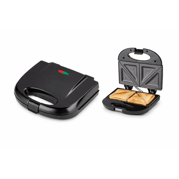 750W Fast Heating Sandwich Toaster – Double-Sided Grill, Non-Stick Plastic Electric Panini Press & Toastie Maker, Cool Touch Handle, Vertical Storage Kitchen Appliance