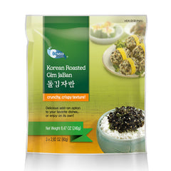 C-Weed Snack Roasted Korean Seaweed Flakes, 3 X 80G