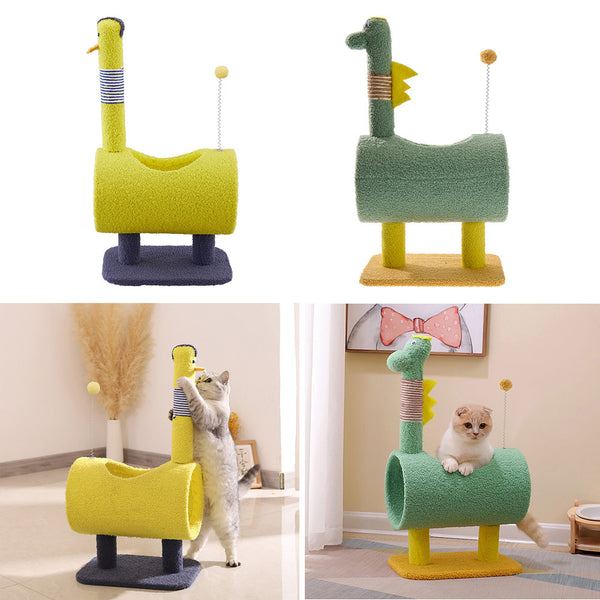 Lovely Design Cat Tree, Cat Scratching Post, Cat Nest, Multifunctional and Practical Cat Supplies for Cat'S Entertainment, Rest and Sleep. Two Styles Will Be Loved By Your Cat