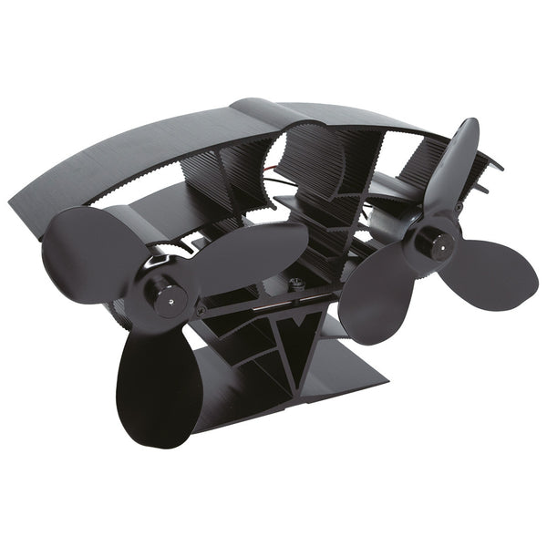 Valiant Whirlwind Heat Powered Stove Fan for Log Burners and Wood Stoves