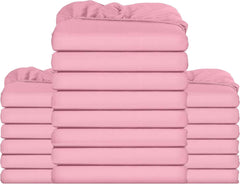 Utopia Bedding Fitted Sheet Double, Grey - Deep Pocket 14 Inch (35 Cm) - Easy Care - OEKO-TEX Certified - Soft Brushed Microfibre Fabric - Shrinkage and Fade Resistant - Bottom Sheet