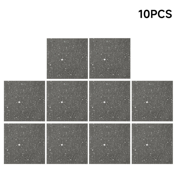 LIFE IDEAS 10/30-Pack Self-Adhesive Vinyl Floor Planks Stickers, Marble Effect Flooring Tiles, 12