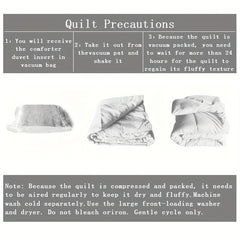 Tog 2.5 | 7.5 | 13.5 Grey All-Seasons Diamond Quilted Duvet Quilt Comforter | All-Seasons Breathable Lightweight Warm Bedding Comforte for Home Hotel