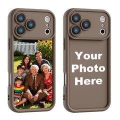 Phone Case - Custom Photo Thick Soft Phone Case - Personalized Case for Iphone 17/ 16/ 15/ 14/ 13/ 12/ 11 Pro Max/ Pro/ Plus, Full Coverage Protection, Scratch-Resistant & Wear-Resistant, Creative Gift for Family & Friends on Birthdays, Christmas