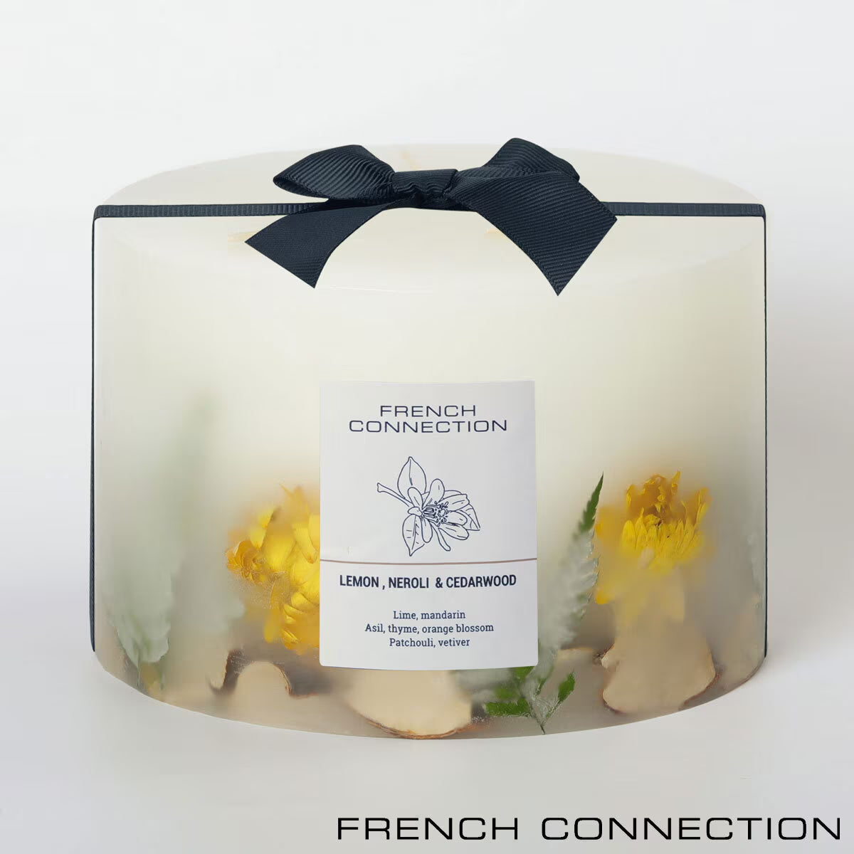 French Connection Botanical 1.5Kg Candle in Lemon, Neroli, & Cedarwood