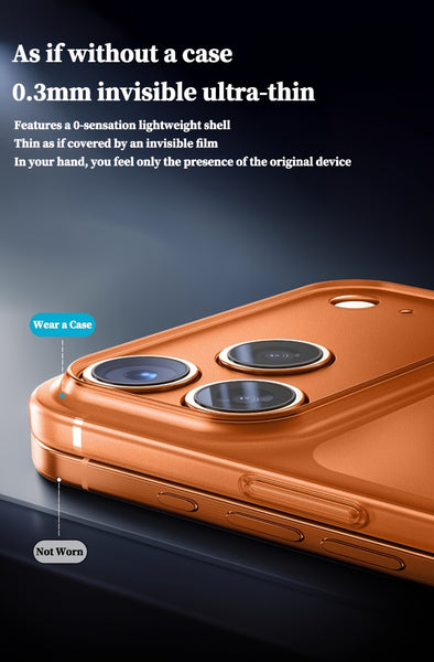 Phone Case - Sleek Case for Iphone 17 Pro Max with Matte Texture And Heat Dissipation Features, High-Quality Protective with Complete Lens Coverage, Drop-Resistant Design for Both Men And Women, Minimalist Phone Case