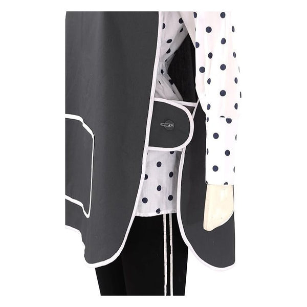 Tabard Apron | Aprons for Men, Women, and Ladies | Professional Cooking Aprons with 2 Pockets | Adjustable Kitchen Apron for Baking, BBQ, Grilling, Gardening, Crafting, Cleaning, Painting, Barista, Restaurant Work | Cute & Stylish Gift Apron for Mom, Sist