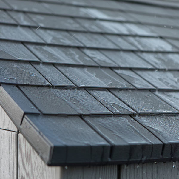 Lifetime 8Ft X 10Ft (2.4 X 3M) Wood Look Storage Shed - Model 60295U