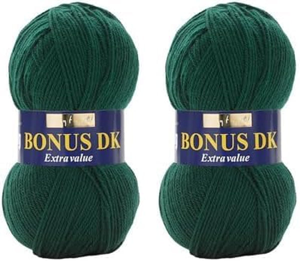 Sirdar Hayfield Bonus DK Double Knitting, White (961), 100G