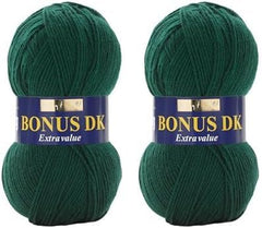 Sirdar Hayfield Bonus DK Double Knitting, White (961), 100G
