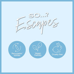 So…? Escapes Womens Gift Set, with Ibiza Dream, Bali Breeze, Mykonos Nights & Majorca Love, Fragrance Spray Set (4 X 50Ml)