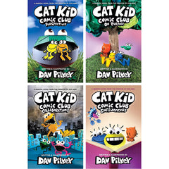 Cat Kid Paperback X4 Book Collection
