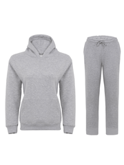 Women 2Pc Tracksuit Set - Comfort-Fit Hoodie and Sweatpants Cord Set - Versatile Joggers Casual Sportswear for Daily Wear, Ladies Gym, Outdoor and Workouts