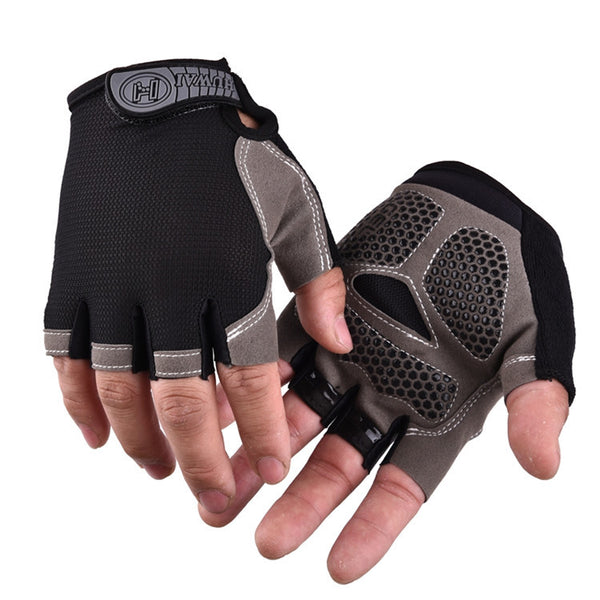 Breathable Fitness Gloves for Men and Women, Non-Slip Half-Finger Yoga Pull-Up Gloves, Anti-Callus