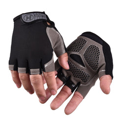 Breathable Fitness Gloves for Men and Women, Non-Slip Half-Finger Yoga Pull-Up Gloves, Anti-Callus