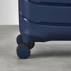 Rock Prime 3 Piece Hardside Luggage Set in Navy