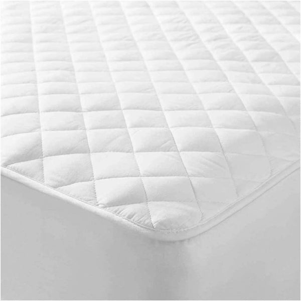 4B Quilted Waterproof Mattress Protector Extra Deep 30cm with Quilted Top Layer and All-Around Elastic, Designed for Stable Mattress Fit and Easy Maintenance, Suitable for Home Use, Guest Rooms and Let Properties, Available in Single Small Double 4FT Doub
