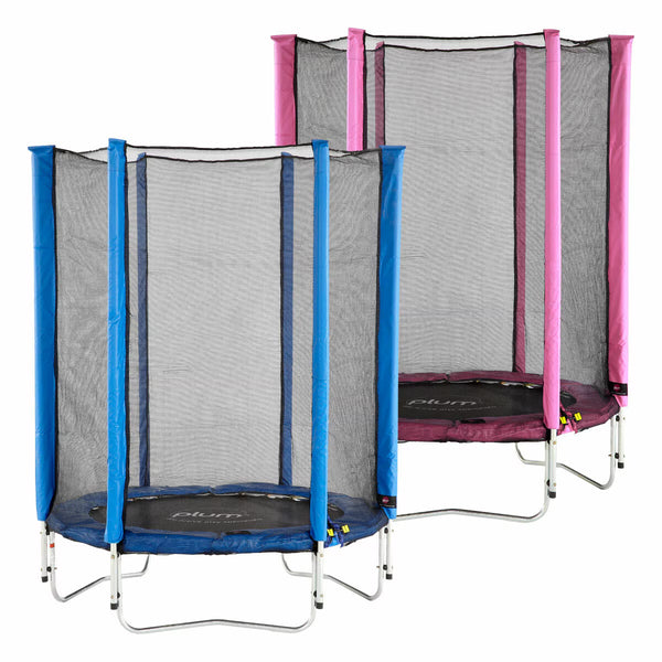 Plum 4Ft Springsafe Trampoline in Pink