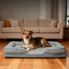 Orthopedic Dog Bed with Removable CoverFoam Pet Mattress for All-Season Comfort, Non-Slip Bottom, Fits Medium/Large/Small Dogs, Cozy Bedroom Accessory