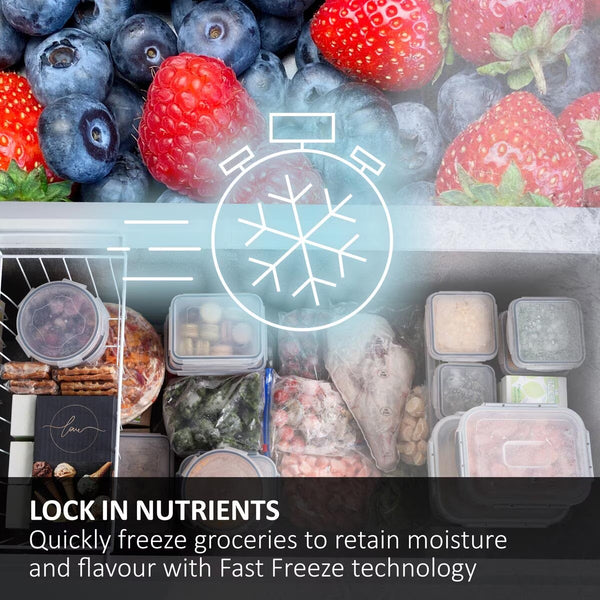 Haier HCE519EK, 504L Chest Freezer, E Rated in White