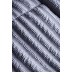 Luxury Washed Microfibre Seersucker Comforter Duvet Quilt – Soft & Lightweight All Season Bedding – White & Grey – Single, Double & King Size