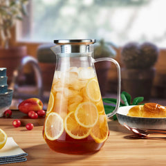 King Crystal Arka Glass Pitcher, 2L