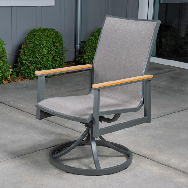 Sunvilla Sara 7 Piece Sling Dining Set + Cover