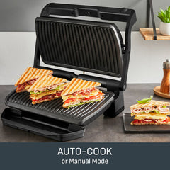 Tefal Optigrill XL, Matt Black, GC7278G1