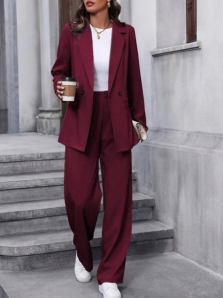 Fashionable And Elegant Women'S Suit Set