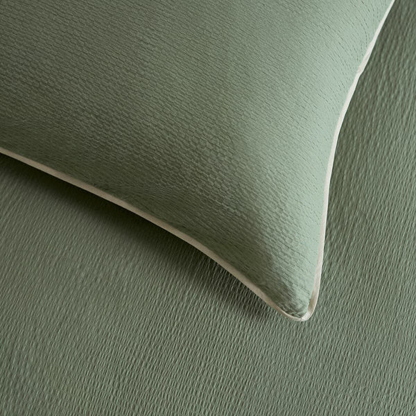 Belledorm Avantika Sage Cotton Bedding Set in 4 Sizes