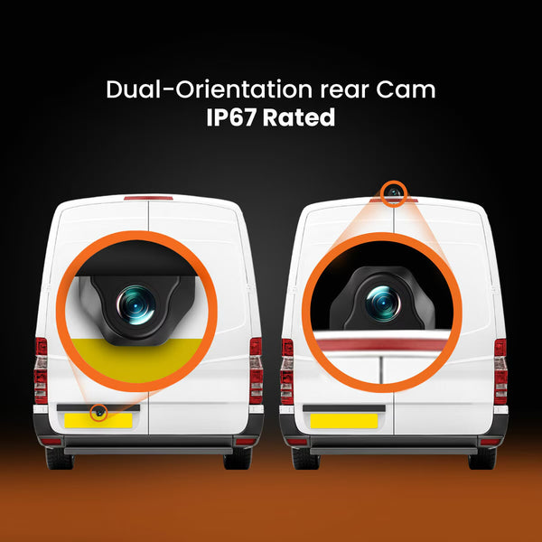 Road Angel Halo View 3 4K Mirror & Rear Dash Cam