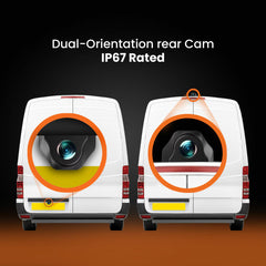 Road Angel Halo View 3 4K Mirror & Rear Dash Cam