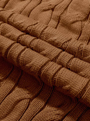 Men's Mature Business Sweater - New Autumn/Winter Lapel Ribbed Knitwear, Fashionable Solid Color Pullover, Suitable for Layering and Wearing Over Clothes