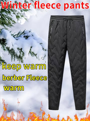 Men's 2pcs Casual Set: Fleece-Lined Thickened Jacket and Pants. Heavyweight Winter Sportswear with Zippered Cardigan Jacket, Fleece-Lined Warm Outerwear, Lamb's Lining. Matching Couple's Outfit for Men and Women. Leak-Proof Top and Pants with Elastic