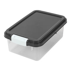 Taylor & Brown 3-Piece 50L Airtight Pet Food Storage Container Combo with Scoop and Treat Box for Dog Cat and Bird Food, Keep Pests Out, Translucent Body, Easy Mobility