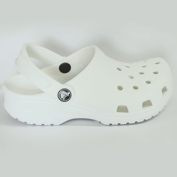 Crocs Kids Classic Clogs in Bone