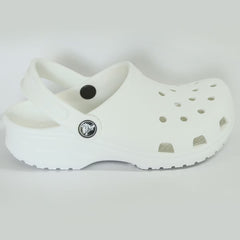 Crocs Kids Classic Clogs in Bone