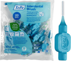 Tepe Interdental Brush, Original, Yellow, 0.7Mm/Iso 4, 8Pcs, Efficient Cleaning between Teeth, Plaque Remover and Dental Flosser for Small Gaps