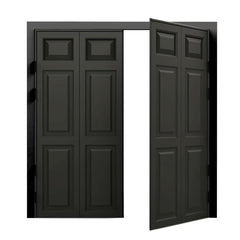 Cardale Sheraton Side Hinged Garage Door with Installation in 3 Colours