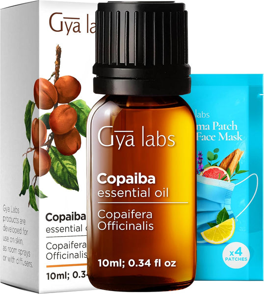 Gya Labs Rose Essential Oils for Skin - 100% Pure Natural Rose Oil for Face, Hair, Diffuser, Perfume & Candle Making Scent Aromatherapy (10Ml)