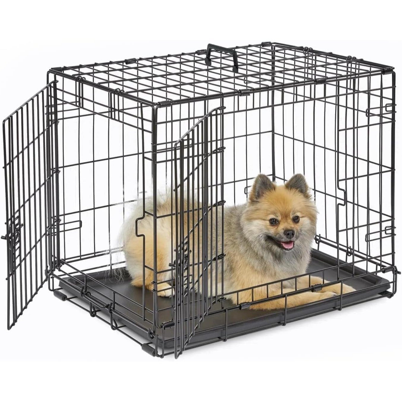 Dog Cage Puppy Training Crate Small Medium Large XL XXL Metal Cages Pet Carrier 20inch 24 inch 30 inch 36 inch 42 inch 48 inch