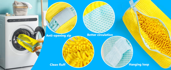 Sturdy Washing Machine Bag for Shoes of Every Kind - Features a Zipper Closure And a Soft, Protective Interior, Perfect for Sneakers And Everyday Footwear, Laundry Wash Bag, Ideal for Mother'S Day, Laundry Bags