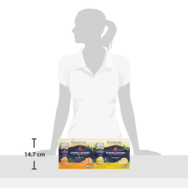 San Pellegrino Orange and Lemon, 4 X 6 X 330Ml