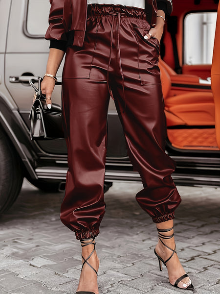December 10Th - Targeted Development - Pocket Design Utility Style Jacket And Long Pants 2pcs Set