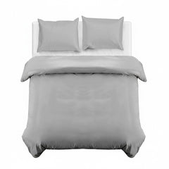 SBS FABRICS Plain Duvet Cover Set with Matching Pillowcases – Easy Care Bedding for Single Double King Super King Beds